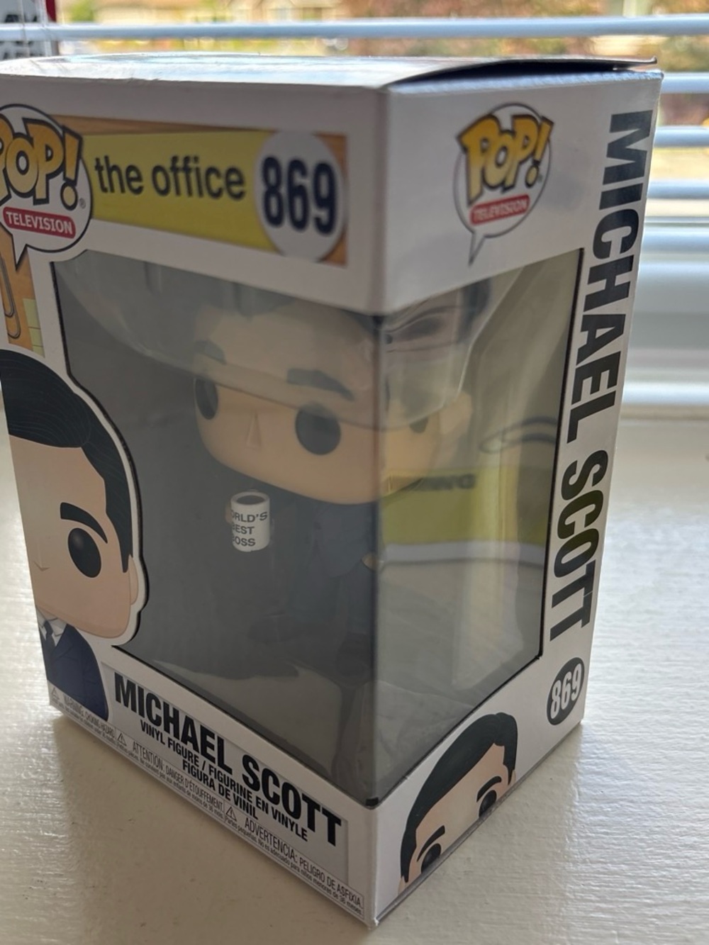 Funko Pop! Michael Scott & Dwight Schrute(The Office) Vinyl Figure - White/Black